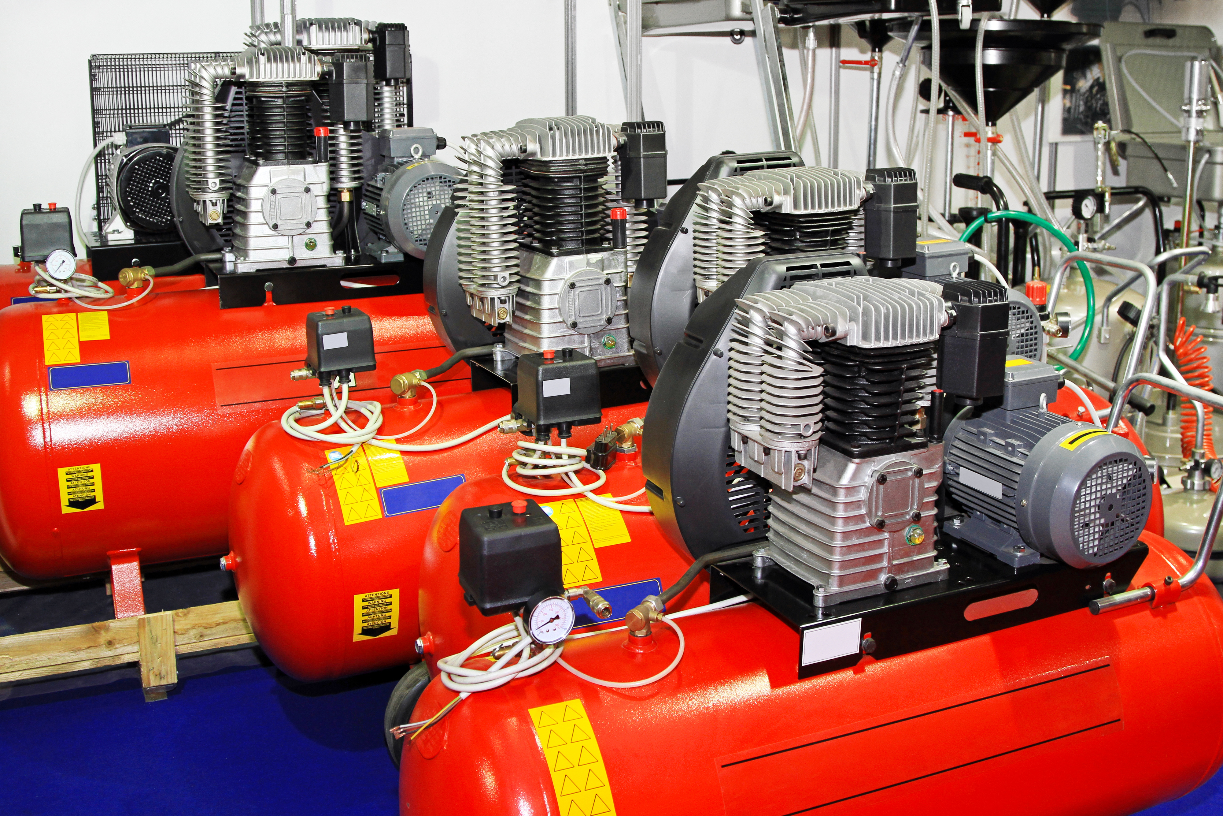 Compressor de ar profissional -   Equipamentos para Posto e  Abastecimento Industrial