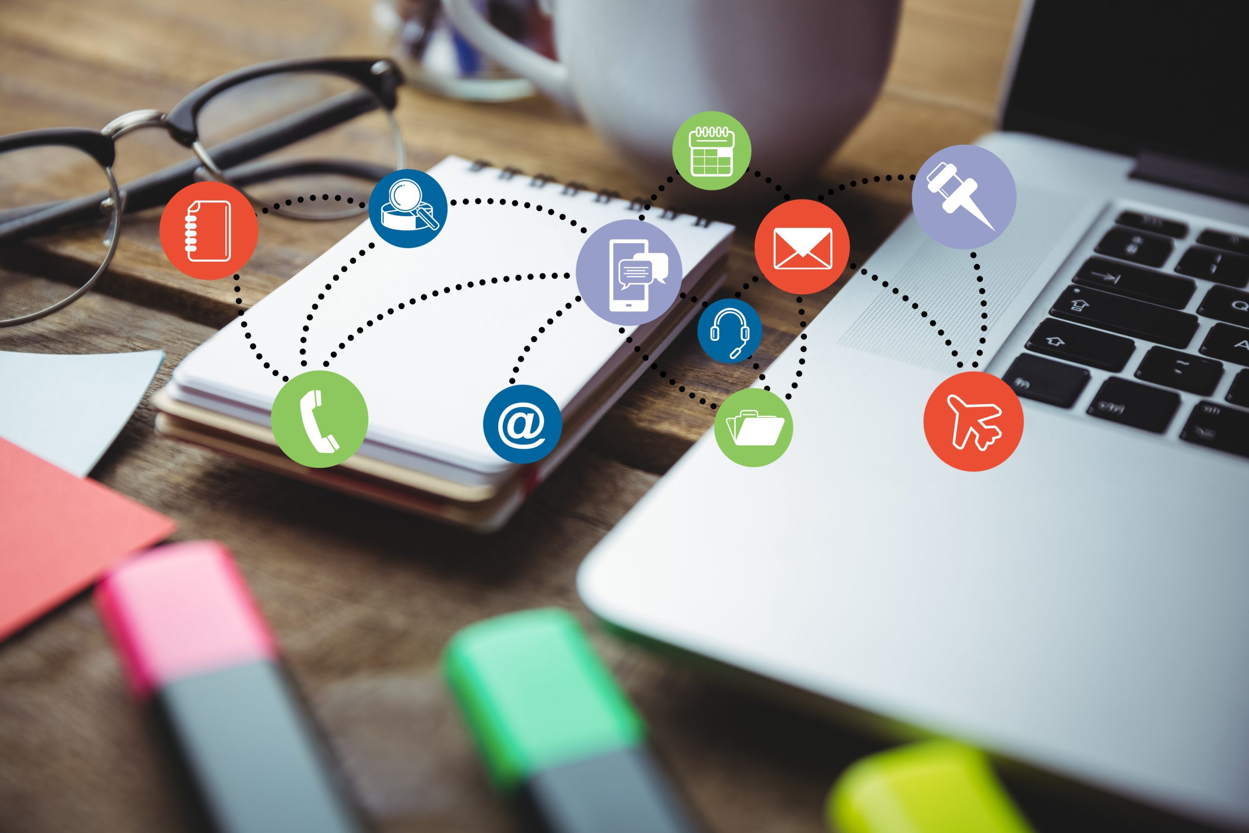 applications to be connected scaled