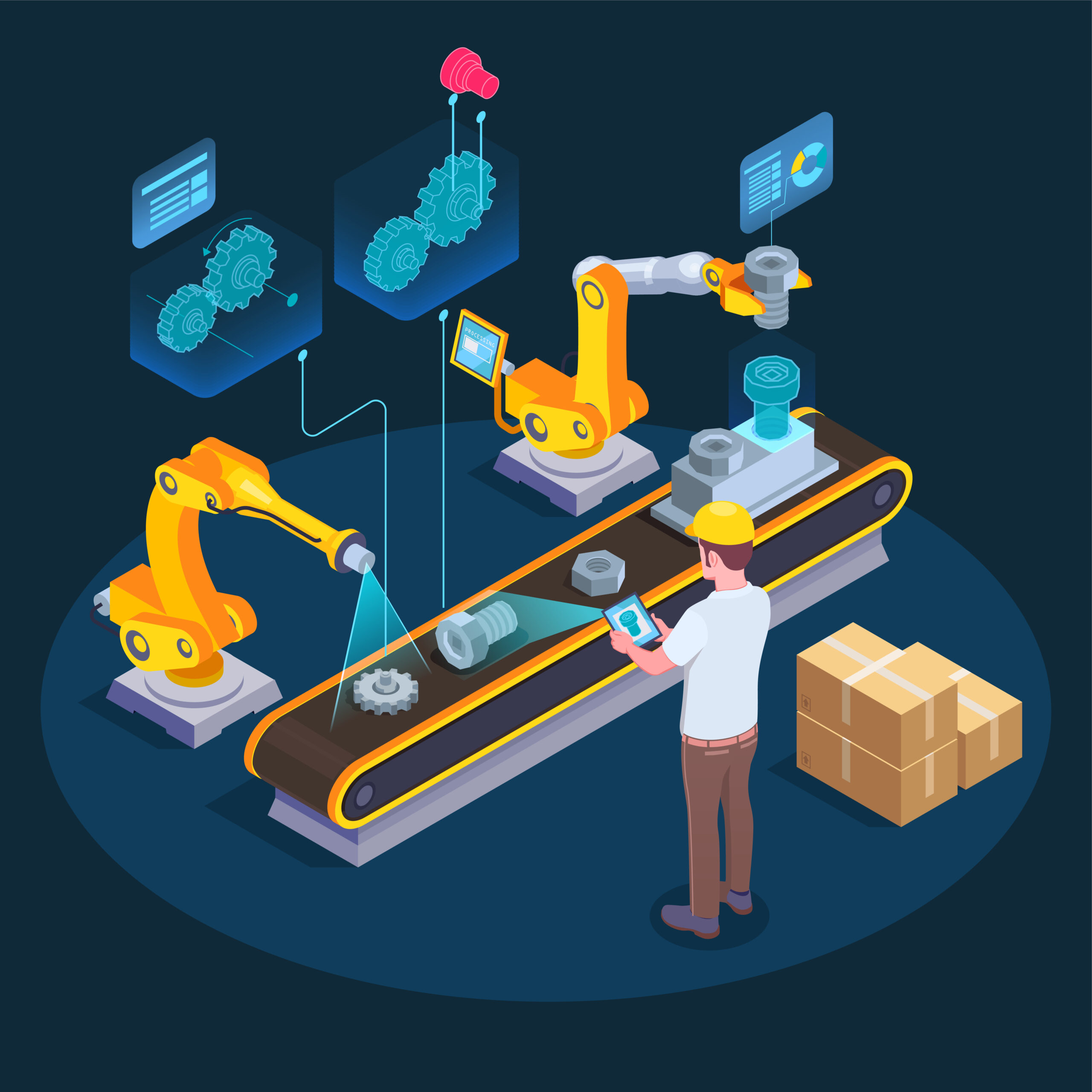 Automatização na Indústria 4.0: Maximizando a Eficiência na Manufatura