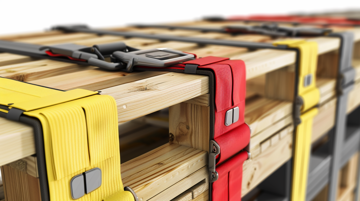 will 100 Create a realistic image of cargo straps being used 56aa6b2f af50 4a55 a43b 82dce3b9e064 3