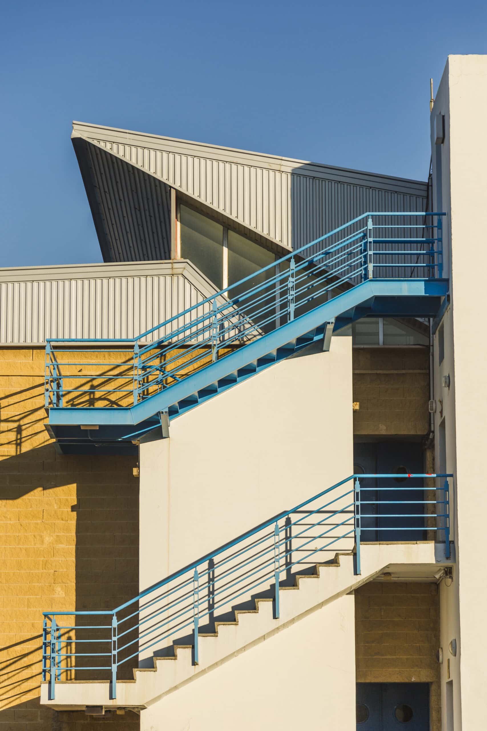 urban stairs scaled