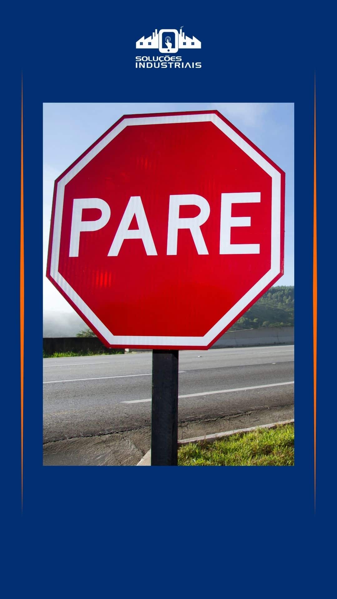 Placa De Sinalização Viária