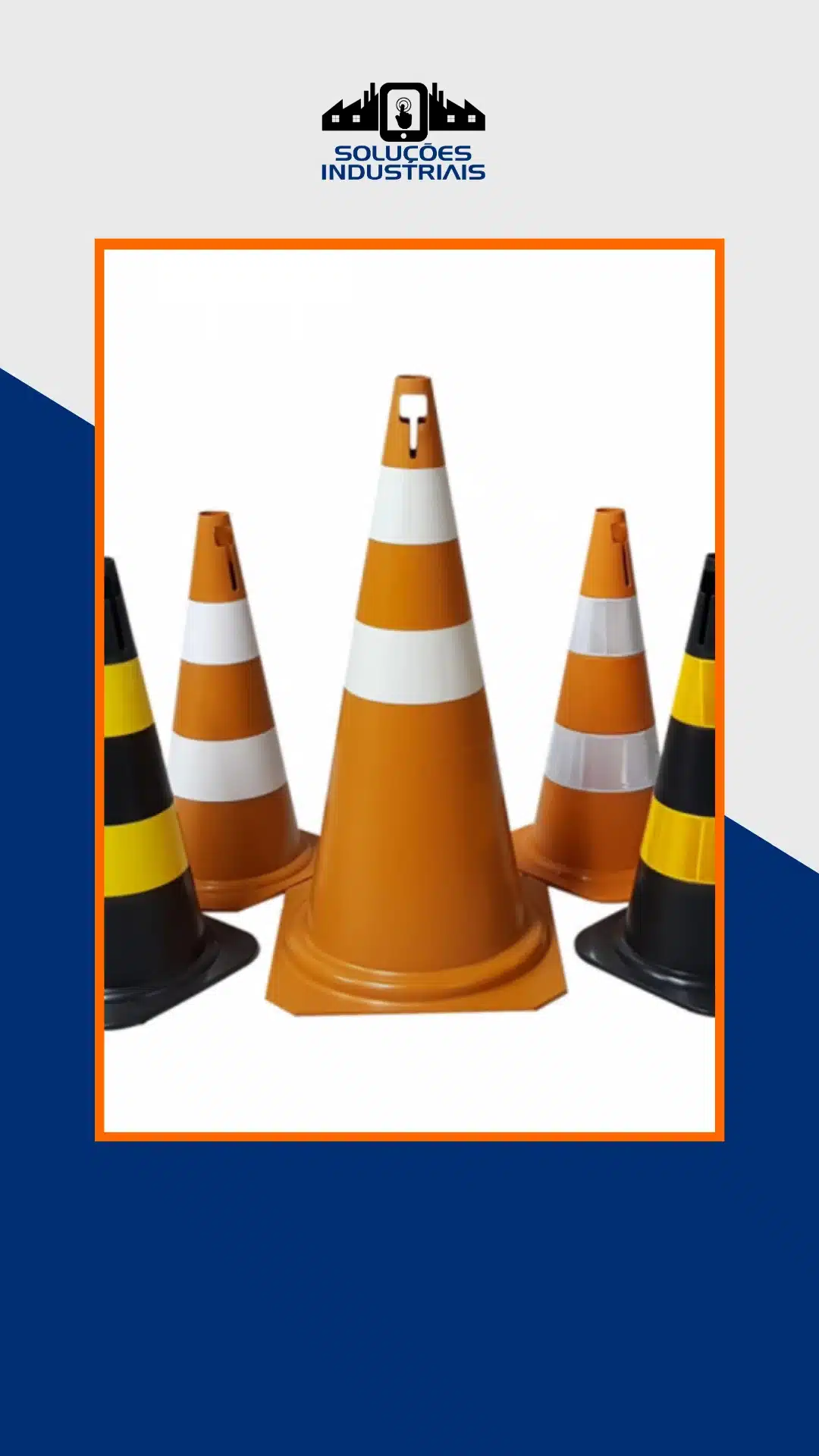 cone de sinalização