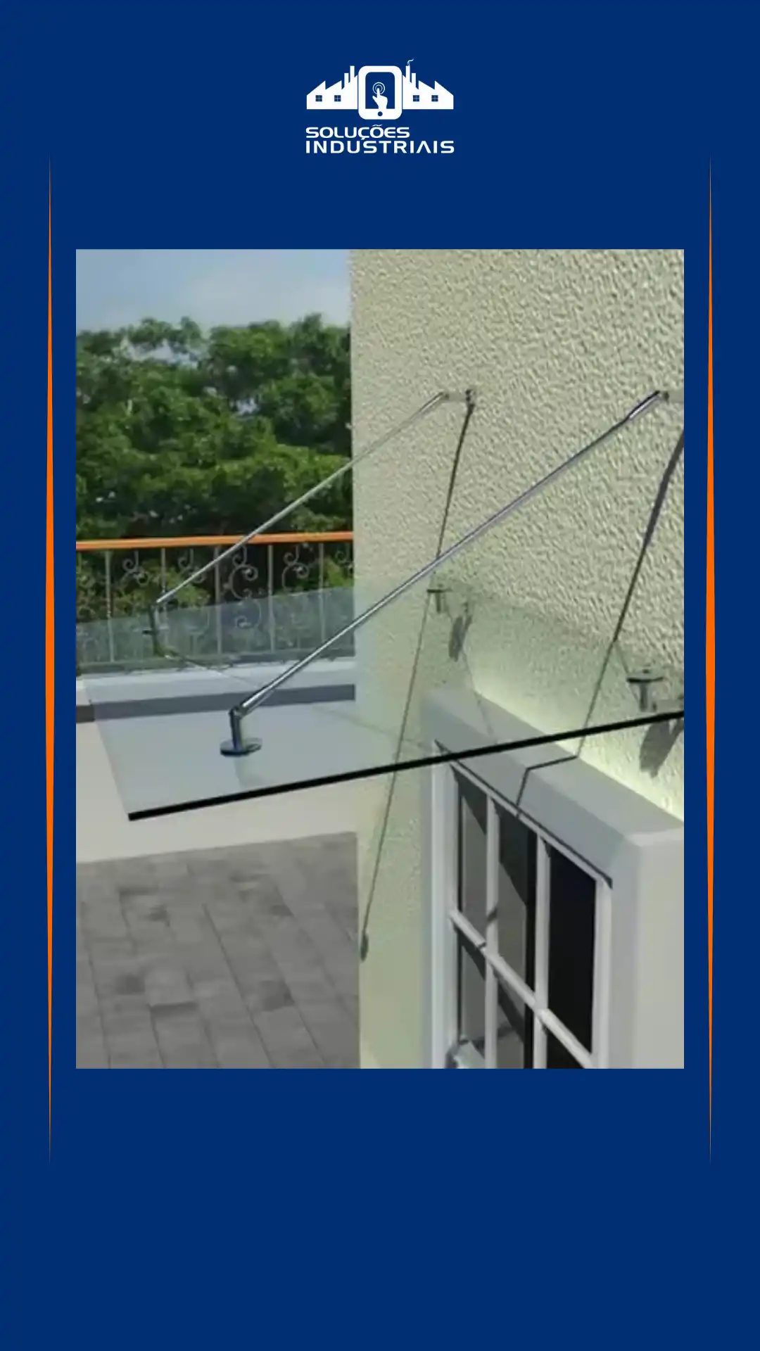 Toldo de vidro