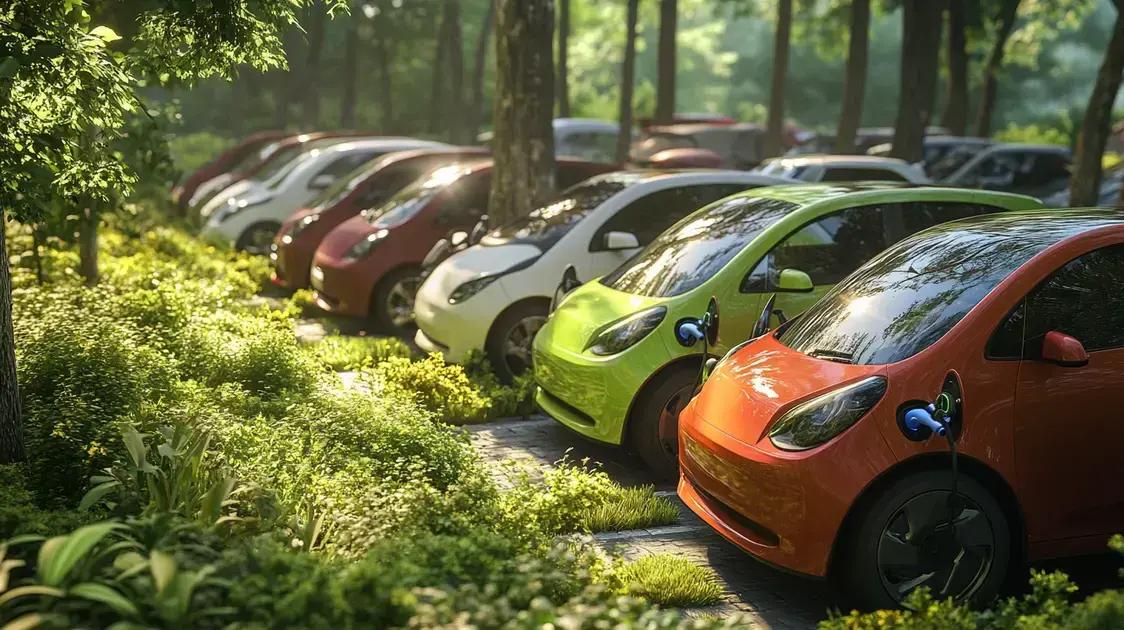 Tendências sustentáveis em veículos