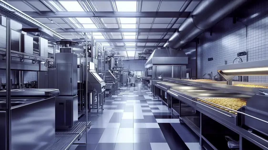 Indústria alimentícia: desafios e inovações na produção