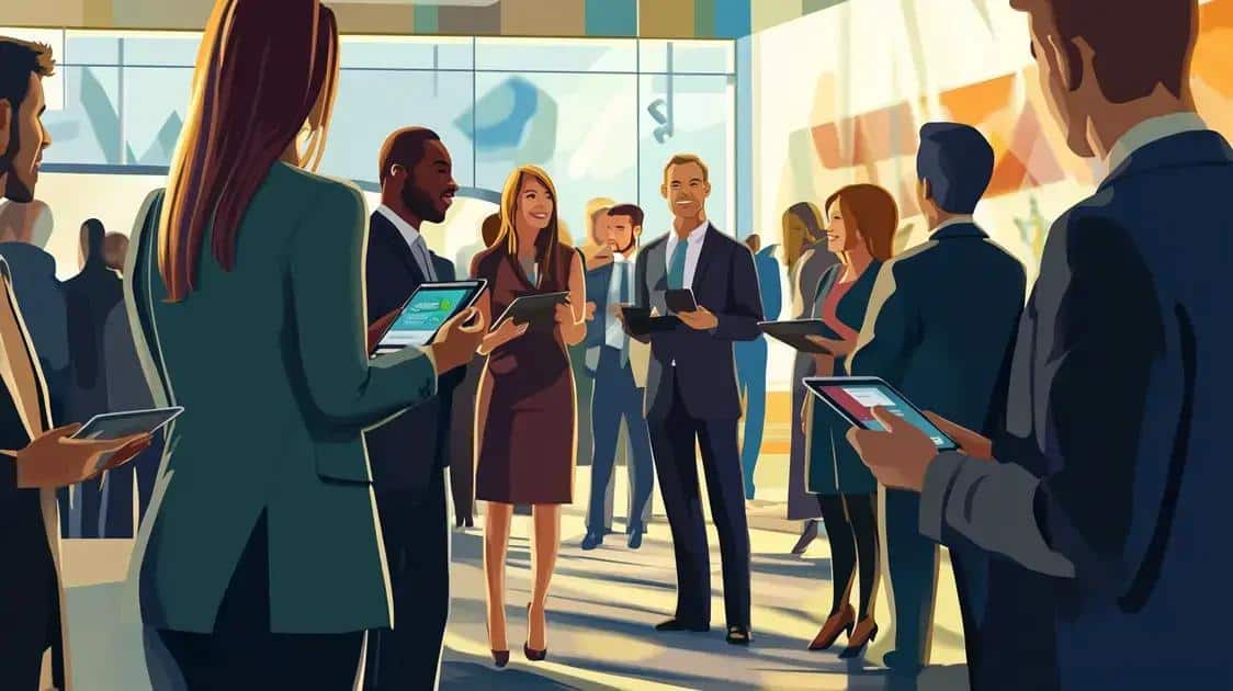 Estratégias para engajar participantes durante o evento