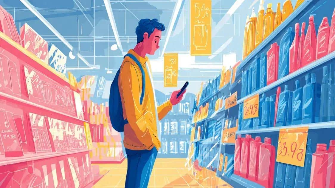 Estratégias para comparar preços e produtos