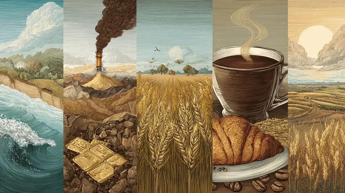 Tipos de commodities: uma visão geral