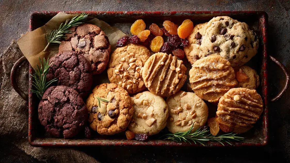 Variantes de cookies: sabores que você deve experimentar