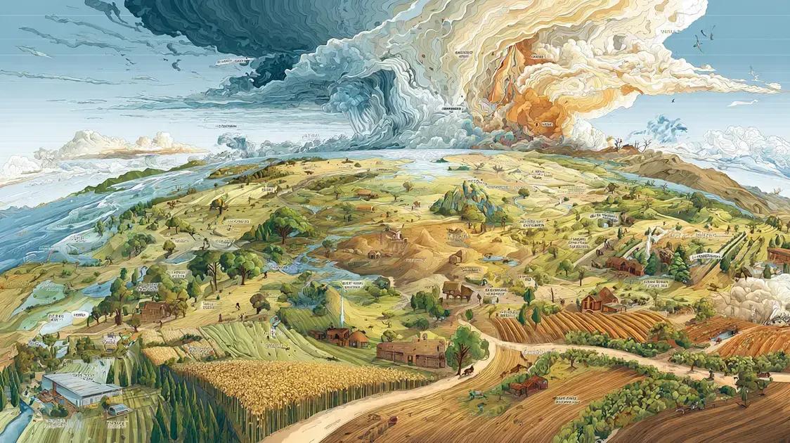 Impactos das mudanças climáticas no planeta