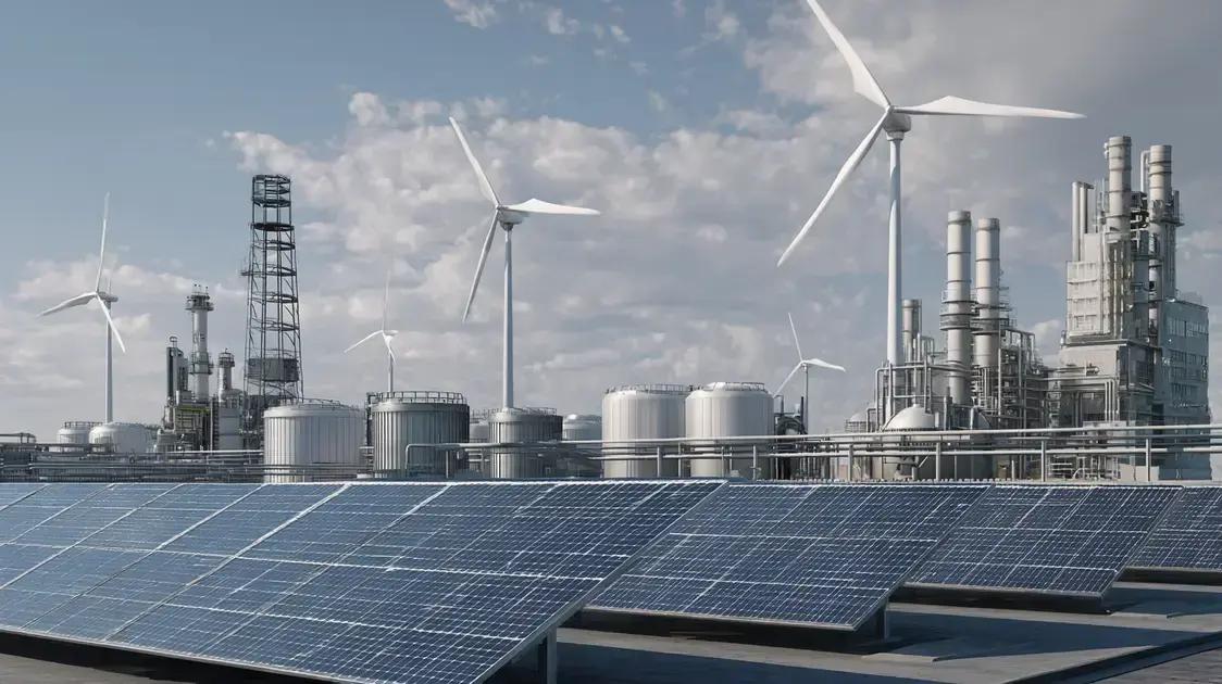 Energia limpa na indústria: soluções para reduzir custos