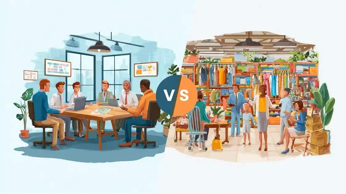 As diferenças entre marketing b2b e b2c