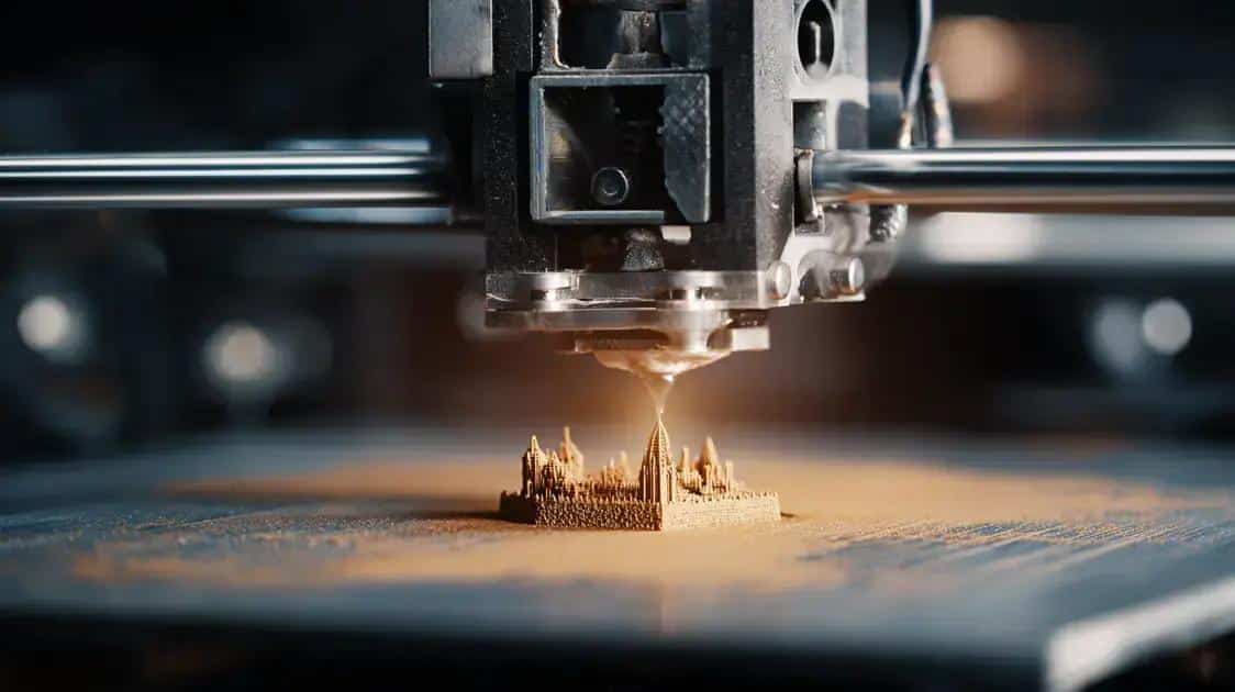 O papel da impressão 3D na produção em escala