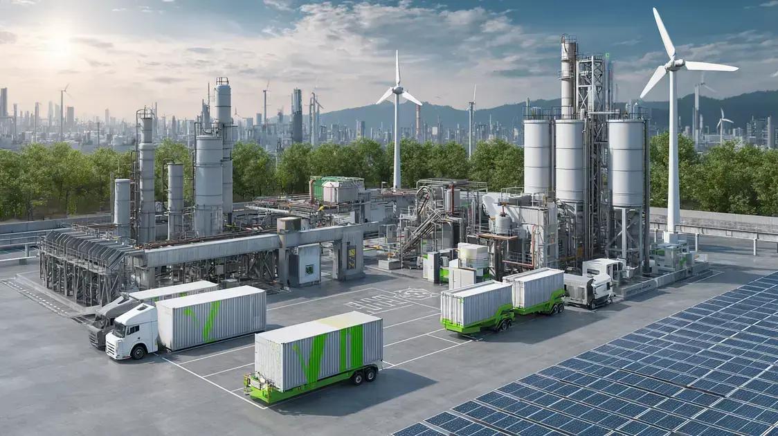 Inovações tecnológicas na indústria verde
