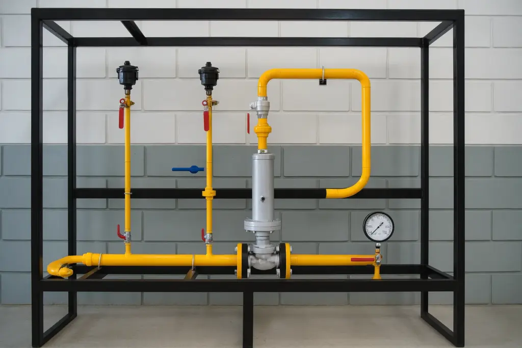 Escolha do Cavalete de Gás