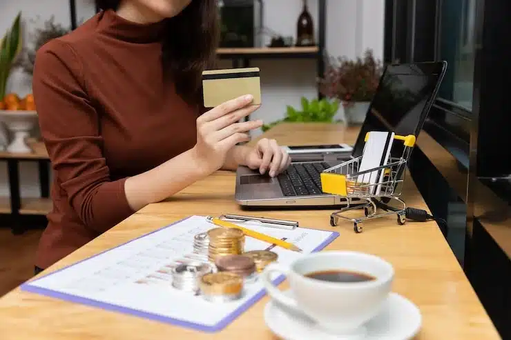 compras online cartao credito mais cafe png