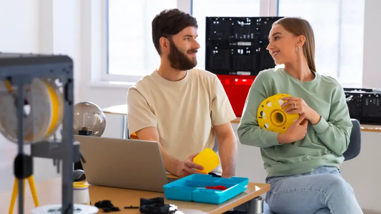 pessoas trabalhando inovacao tecnologia robotica