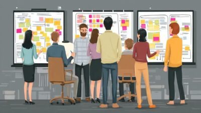 Métodos ágeis adaptados à engenharia e indústria: Scrum, Lean, Kanban