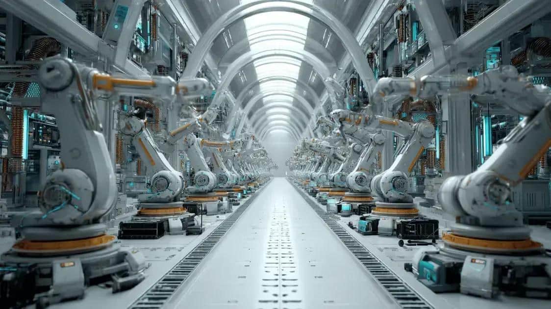 Quais práticas de gestão aumentam a produtividade em linhas de montagem automatizadas?