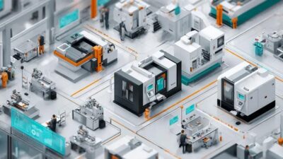 Como a automação pode reduzir desperdícios no processo de usinagem?