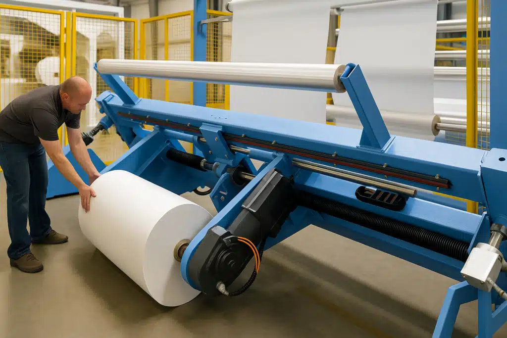 Como a máquina rebobinadeira otimiza processos e reduz desperdícios industriais 2 Máquina Rebobinadeira otimizadora