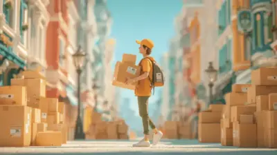 Gestão de fornecedores de última milha na desmontagem de eventos