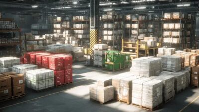 Como otimizar a logística de materiais para festas de fim de ano na indústria.