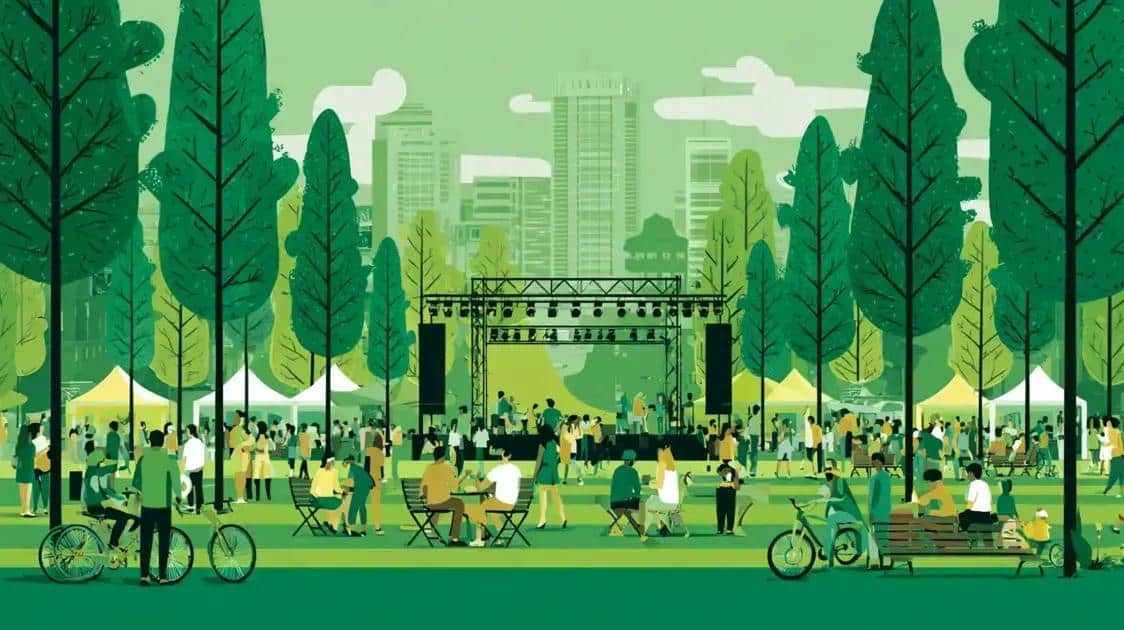 Como fidelizar clientes com experiências de eventos eco-friendly.