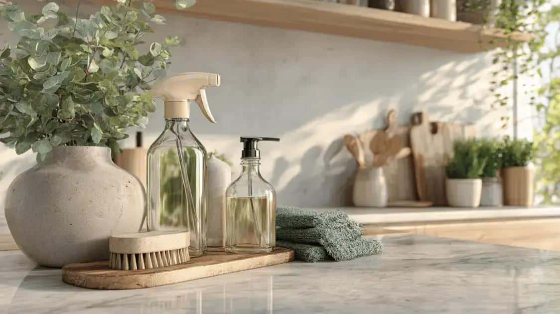 Aproveitando produtos naturais na limpeza