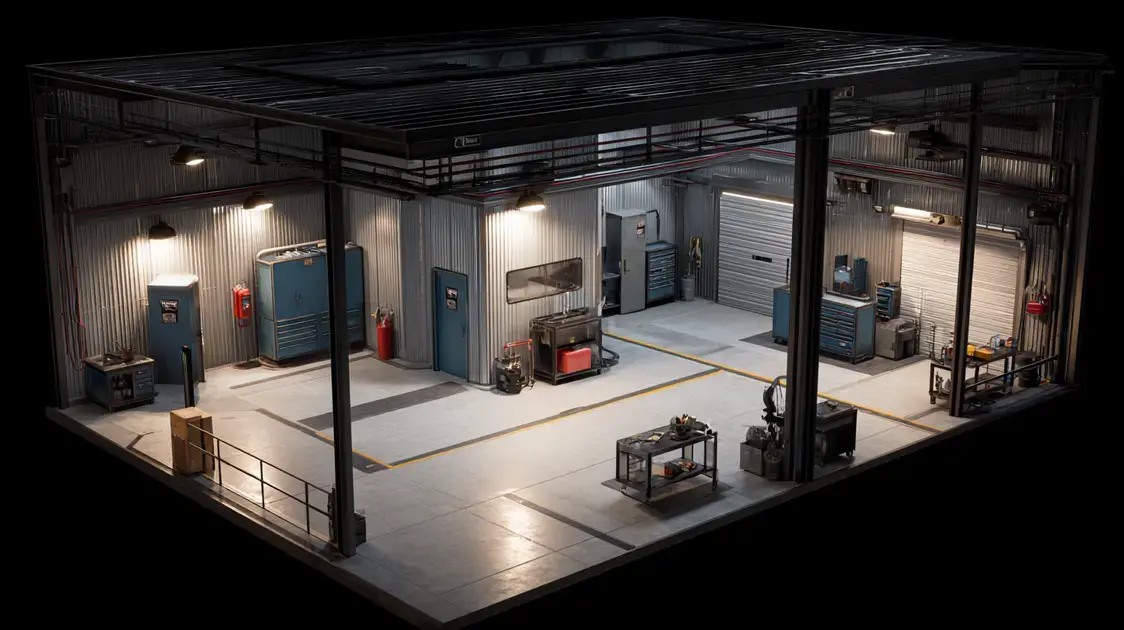 Ambiente ideal para soldagem segura Ambiente ideal para soldagem segura