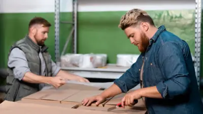 Produção de Caixas