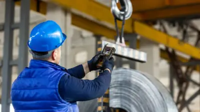 manipulador a vacuo industria trabalhador