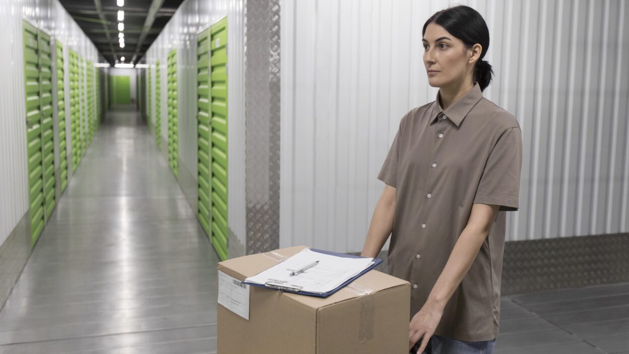 medium shot woman working